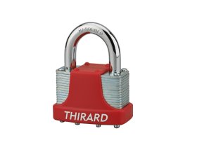 Pakabinama spyna THIRARD, TANK, su kodine spyna 4 skaičiai korpusas iš laminuoto plieno, 193201