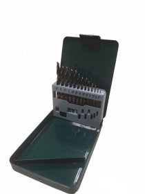 Grąžtų metalui rinkinys PROFI, 1,5-6,5 mm, 13 vnt.