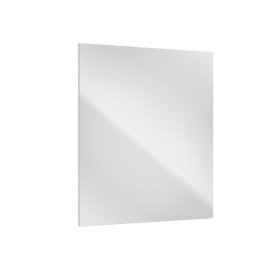 Vonios veidrodis DEFRA L50/60, 50 x 60 x 2 cm, stačiakampis,  baltas kraštas,  vertikalus/horizontalus montavimas