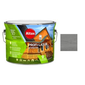 Medienos impregnantas ALTAX Profi-Lasur Protektor, 2,5 l, pilkos spalvos