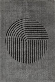 Kilimas Enna, 160 x 230 cm, 100% poliesteris, pilkos sp., 722782