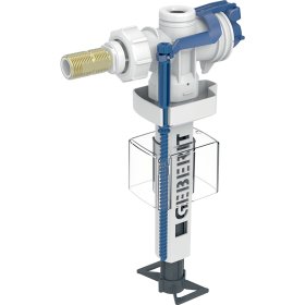 Vandens prileidimo mechanizmas GEBERIT 383, šoninis pajungimas, 3/8" ir 1/2", žalvarinė įmova, 281.004.00.5
