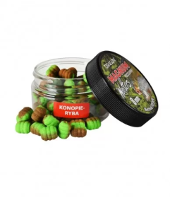 Masalas DRAGON MAGNUM, neutralaus plūdrumo, 8 mm, 60 ml, kanapė-žuvis