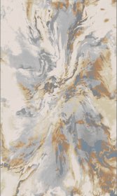 Kilimas GAZELLE 22143, 160 x 230 cm, pilkos/smėlio spalvos, 100 % poliesteris, Turkija