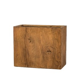 Keraminis lauko vazonas Donica Plantify II, rudos sp., 60 x 30 x 50 cm.