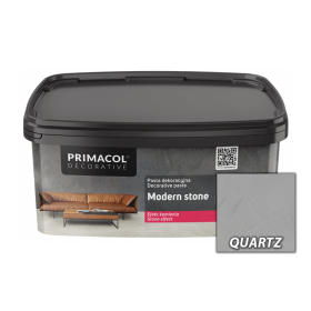 Struktūrinis dekoras PRIMACOL Modern Stone, QUARTZ efektas, 4,5 kg