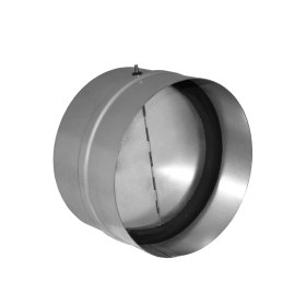 Vožtuvas ALNOR DANR-160, d160 mm, atbulinis, be tarpinės, cinkuota skarda