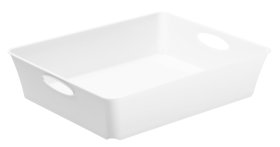 Daiktadėžė ROTHO Living, 2,5 l, baltos sp.