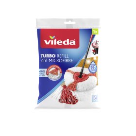 Pakaitinė šluostė VILEDA Turbo 2in1