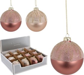 Eglutės žaisliukas, rožinės sp., 2 skirtingi dizainai, 1 vnt., 80 mm