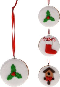 Eglutės žaisliukas Sausainis, 3 skirtingi dizainai