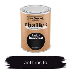 Kreidiniai dažai LUXDECOR Chalk-It, 750 ml, (09) Anthracite