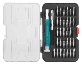 Atsuktuvų rinkinys tiksliems darbams TOTAL, Cr-V, 32 vnt., THT250PS0321
