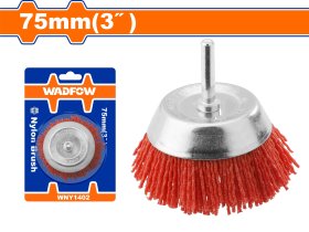 Nailoninis šepetys WADFOW, su koteliu, 75 mm, jungties diametras  6,35 mm (1/4''), WNY1402