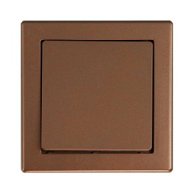 Jungiklis TIMEX, 1 klavišo, paviršinis, su LED indikatoriumi, 10 A, 250 V, rudos sp., WNT-1 Jw/S BR, A550140017