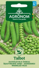 Daržovių sėklos, AGRONOM žirniai raukšlėtieji TALBOT, 10 g.
