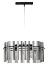 Pakabinamas šviestuvas RABALUX Inesa 72262, E27 2x MAX 40W, atstumas nuo lubų 1500 mm, IP20, 230V, 50Hz, matinės juodos sp.