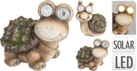 Sodo dekoracija SODO GYVŪNAI, šviečiančiomis akimis, 2 skirtingi dizainai