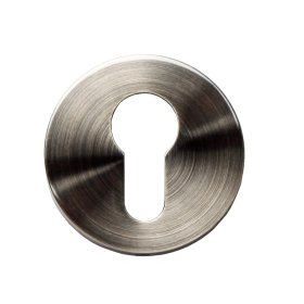 Durų apyraktė INOVO, SLIM 17, PZ cilindrui, sendinto žalvario spalvos, apvalus