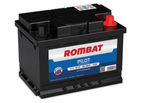 Akumuliatorius ROMBAT Pilot, 12 V, 60 Ah, 480 A, L2, 242 x 175 x 190 mm