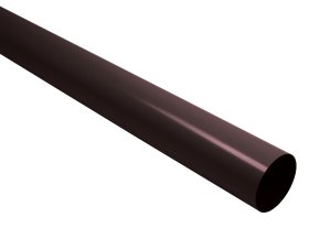 Lietvamzdis su jungtimi S-LON, matmenys skersmuo 80 mm, ilgis 3000 mm, ruda spalva, 18016