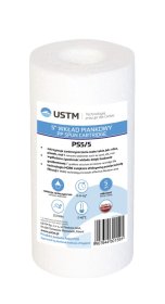 Vandens filtro kasetė USTM PS5/5, 5", 5 µm, pūsto PP, mechaninio valymo