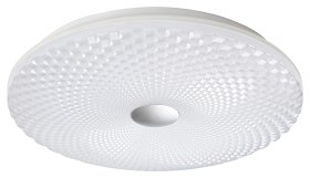 Lubinis LED šviestuvas RABALUX Galeti 71184, 24W, 1680lm, 4000K, skersmuo 400 mm, atstumas nuo lubų 75mm, IP20, spalva - balta ir sidabro