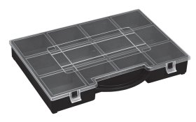 Smulkių reikmenų dėžė PLAST TEAM, 27,5 x 4,2 x 20,6 cm