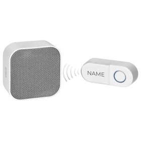 Skambutis bevielis ORNO Tela Ac, nuotolis 150m, 230V AC, 38 melod., diapazonas 60-85dB, baltos sp.