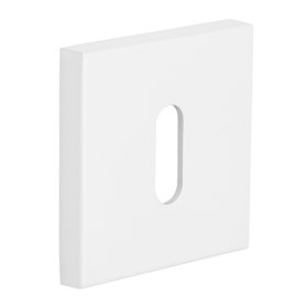 Durų rakto apyraktė INOVO, SLIM 17, BB simboliniam raktui, baltos sp., kvadratas