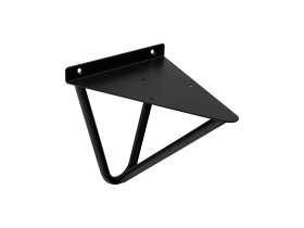 Lentynos laikiklis DOMAX HOME, WFG 185 C, spl. juoda, 185x185x4 mm, DMX 520135