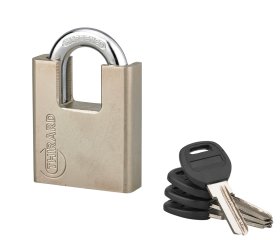 Pakabinama spyna THIRARD, Quadra pridengtas lank. 50 mm, 4 raktai, 293816