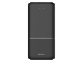 Nešiojamas įkroviklis Power Bank DELTACO PB-C1007, 10000 mAh, 2xUSB-A 18 W, 1x USB-C PD 20 W