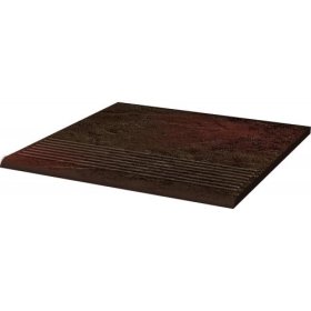 Klinkerinės grindų plytelės PARADYZ SEMIR BROWN STOP PROSTA, 30 x 30 x 0,85 cm, 1,170 m2/dėž., pakopa, 690930