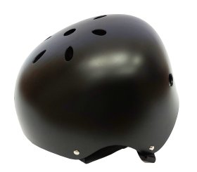 Dviratininko šalmas, M dydis, ABS su juodu EPS, 48-52 cm