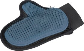 Pirštinė kailio priežiūrai TRIXIE, su metaliniais dantukais, 18x24cm 