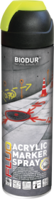 Aerozoliniai konstrukcijų žymėjimo dažai BIODUR, geltonai žali, 500ml