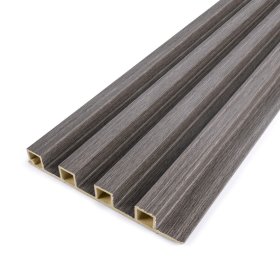 PVC 3D lentjuostė WAKSLINE Hmgw-P-021, spl. tamsiai pilkas medis 2850x160x12 mm