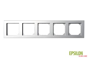 Rėmelis LIREGUS Epsilon, 5 vietų, metalo sp., K14-145-05.E/Mt 