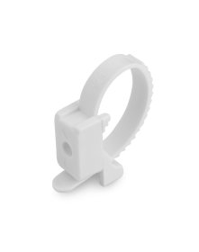 Kabelio, tvirtinimo dirželio laikiklis XIDO, diržo tipo, 80x7 mm, baltos sp., 50 vnt., TDDT80X7-W