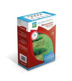 Žolių sėklų mišinys GlobalGrass RENOVATION+MOSSKILLER, 1 kg
