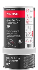 Epoksidiniai klijai PENOSIL Epoxy Fix&Coat 507, 1 l, restauracinė danga, bespalvė