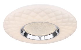 Lubinis LED šviestuvas GLOBO Magnificue Smart Light, 30W, 230 V, 3300 lm, 3000/4000/6000 K, su pultu, dimer., laikmatis, atminties funkcija, 490x68mm, 48006FSH-30