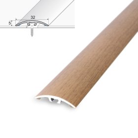 Aliumininė grindų juostelė HESORA H 64 D5, 3.2 x 90 cm, šv.ąžuolo spalvos, kilmės šalis ES