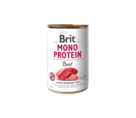 Konservuotas šunų ėdalas BRIT Care Mono Protein, su jautiena, 400g