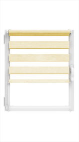 Ritininė užuolaida MARDOM Click Day & Night Natural, 121 x 150 cm, spl. marmuro