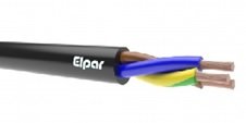 Lankstus kabelis ELPAR H07Rn-F, 4*1,5, su gumine izoliacija