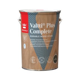 Medienos dažyvė TIKKURILA Valtti Plus Complete, 5 l, spalva DARK ROSEWOOD