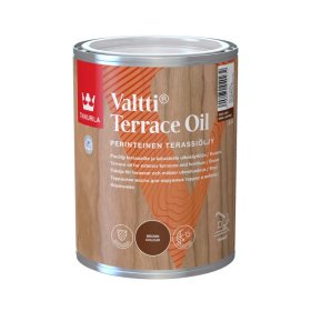 Aliejus terasoms ir lauko baldams TIKKURILA, Valtti Terrace Oil, 0,9 l, rudas