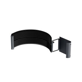 Latako jungtis BILKA, skersmuo 125/90 mm, antracito pilka spalva, RAL7016, matinė